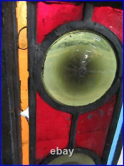 Antique Stained Glass Window Jewels X Architectural Salvage