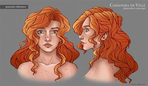 Cassandra Oc Reference Sheet Portrait By Sternred On Deviantart