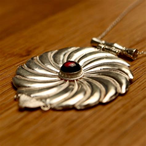 Asante-Sunburst Silver Necklace : Museum of Jewelry