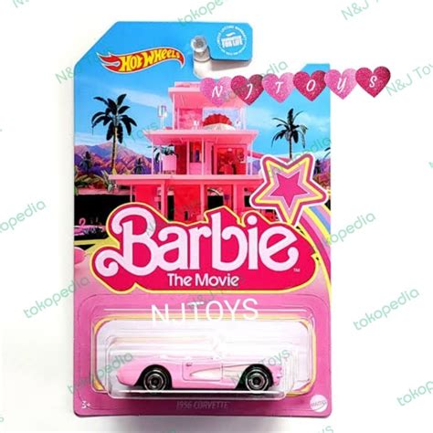 Jual Hot Wheels Barbie The Movie Corvette Jakarta Barat N J Toys Tokopedia