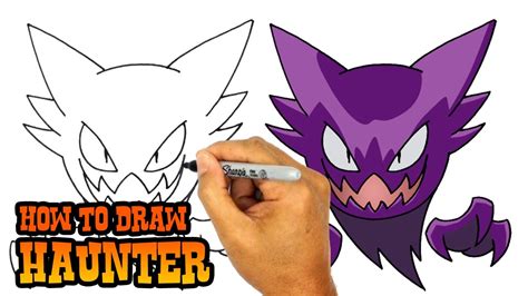 Haunter Pokemon Drawing