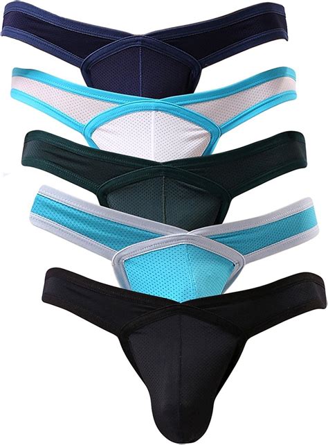 Csmarte Herren Slip Soft Breathy Ausbuchtung Pouch String Bikini Low Rise Unterw Sche Bademode