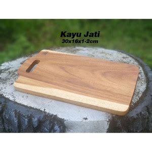 Jual Beri Serving Board Tatakan Kayu Jati Alas Kayu Talenan Kayu