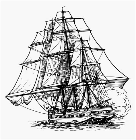 Ship Drawing Png Transparent Png Transparent Png Image Pngitem