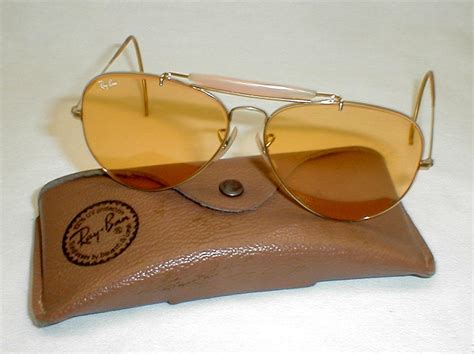 Ray-Ban Vintage Sunglasses Bausch & Lomb BushnellAmbermatic Aviators ...