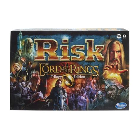 Risk The Lord Of The Rings Trilogy Edition Strategy Board Game For