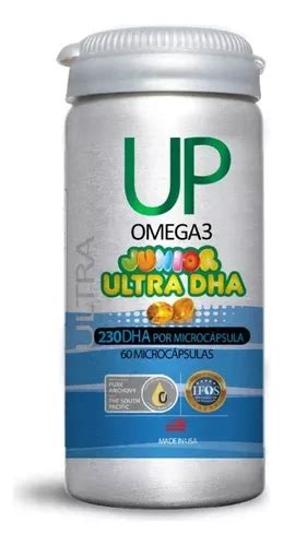 Omega Up Junior Ultra Dha Capsulas Ultrapure Newscience Sabor Sin