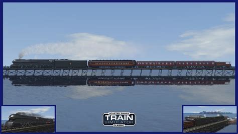 Running The Prr S1 Duplex On A Pier Railway Train Simulator Youtube