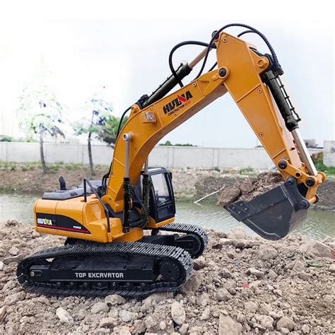 Huina Electric Toy Excavator With Remotes Rc Excavator