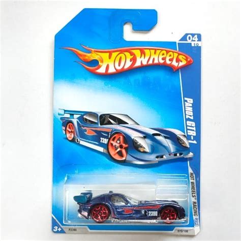 Jual Hw Hot Wheels Panoz Gtr Biru Tampo Hw Rare Dd Shopee Indonesia