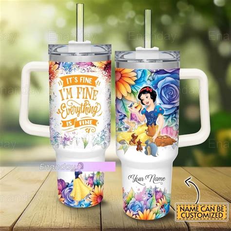 Snow White Tumbler Etsy