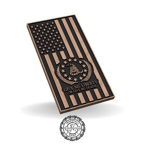 Liberty or Death Vertical Flag - Patriot Nation Design