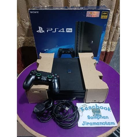 PS4 Pro 7106B 4K ความจ 1TB มอ 2 Shopee Thailand