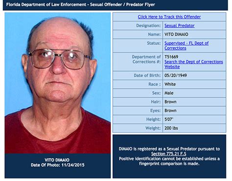 Registered Sex Offenders In Sebastian Must Register With Sheriff S Office Space Coast Daily