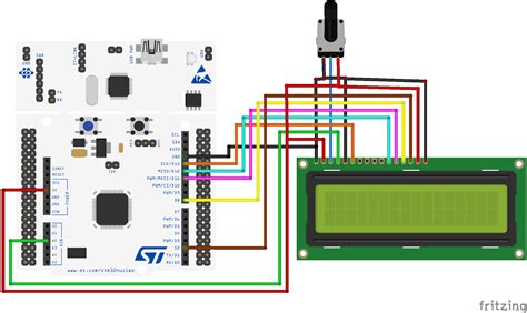 Électronique en amateur Afficheur LCD 2 X 16 et carte STM32 IDE Arduino