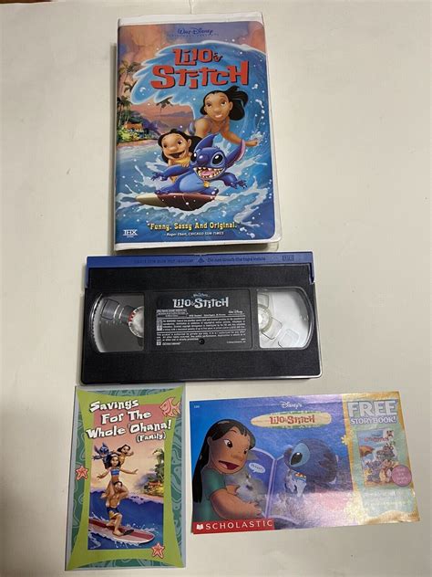 Lilo Stitch Vhs Walt Disney Animated Action Comedy Elvis My XXX Hot Girl