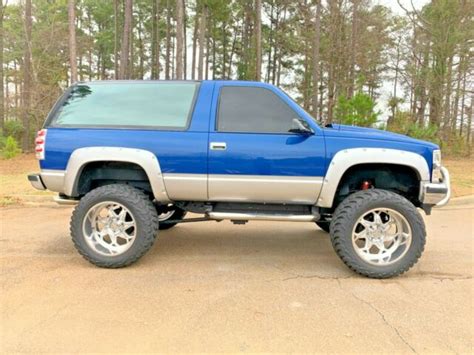 1992 Chevrolet Blazer lifted custom for sale: photos, technical specifications, description