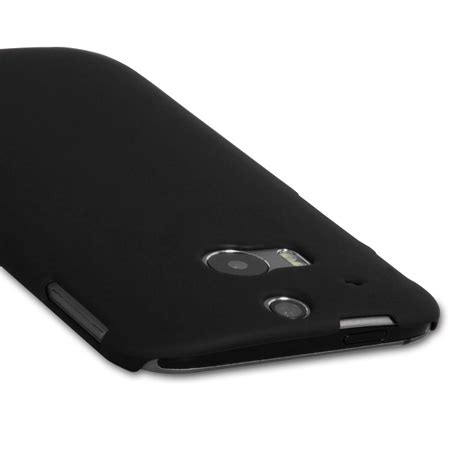 Yousave Accessories Htc One M Hard Hybrid Case Black