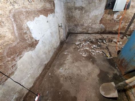 Basement Systems Of New York Basement Waterproofing Photo Album Laying A New Concrete Slab