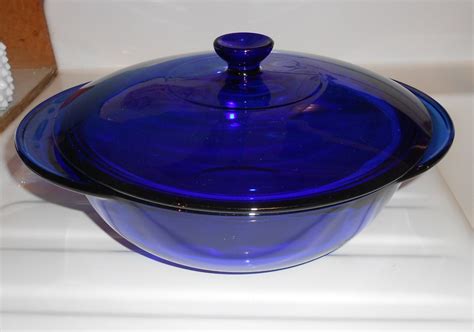 Anchor Hocking Cobalt Blue Casserole Dish