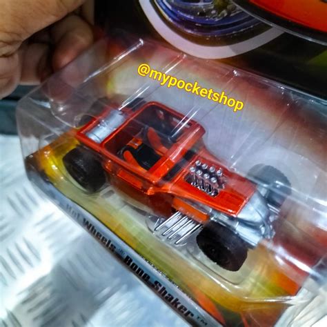 Hot Wheels 1 50 Scale BONE SHAKER Spectraflame Red 2007 Hotwheels Custom Classics Fresh