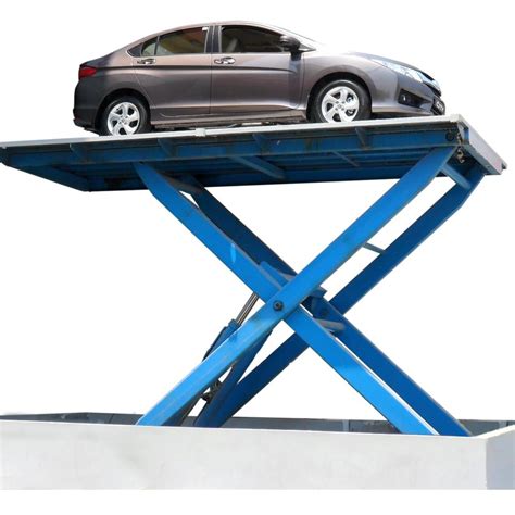 Mild Steel Hydraulic Car Lift For Parking Tons In Ahmedabad