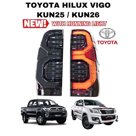 Toyota Hilux Vigo New Led Tail Lamp With Running Light Hilux Rogue