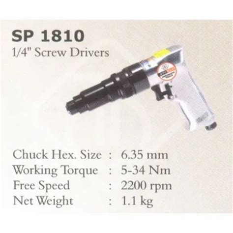 ATS ELGI SP1810 Pneumatic Screw Drivers at Rs 16000 in Bengaluru | ID ...