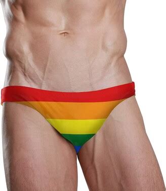 Zzkko Men Swim Brief Bikini Wales Flag Beach Bikini For Men Swim Underwear Small Shopstyle