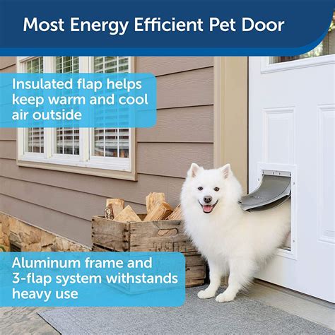 PetSafe Medium Extreme Weather Aluminum Pet Door - ZPA19-168