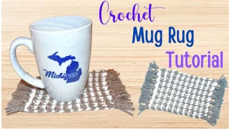 Learn How To Make A Mug Rug Coaster With This Crochet Tutorial Amys