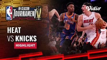 Nonton Koleksi Highlights NBA In-Season Tournament Terbaru 2023 | Vidio