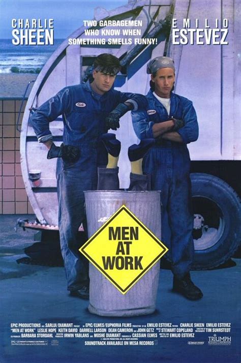 Men at Work Movie Poster (#2 of 3) - IMP Awards