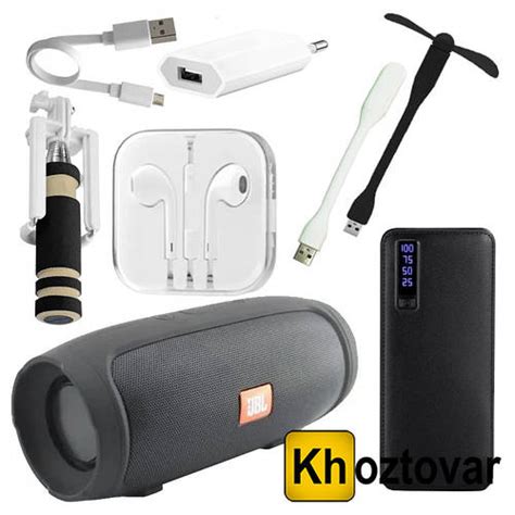 Купить Акционный набор мобильных аксессуаров Колонка JBL | Повербанк ...