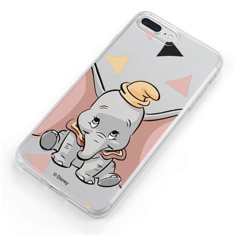 Funda Oficial Disney Dumbo Silueta Transparente Para Huawei Honor 7s