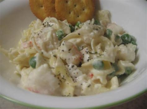 Alfredo Crab Pasta Casserole Just A Pinch Recipes