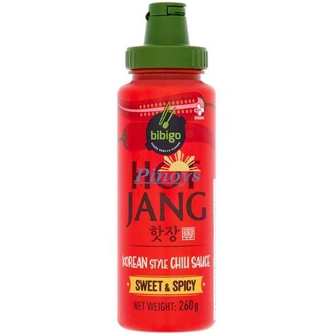 Hot Jang Korean Style Chilli Sauce Sweet Spicy 260 G Bibigo Pinoys Eu