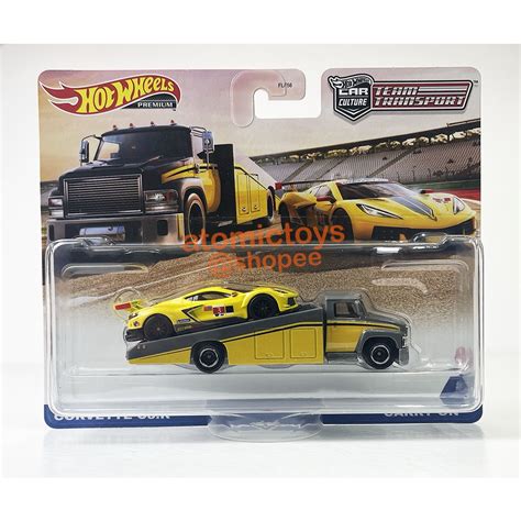 Hot Wheels Corvette C R Team Transport Dash N Shopee Malaysia