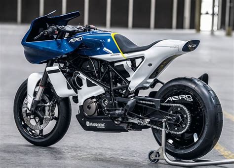 2018 EICMA Husqvarna Svartpilen 701 Vitpilen 701 Aero Concept Shown