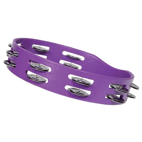 X8 Drums Spectrum Tambourine, Purple - X8 Drums