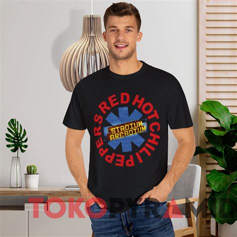 Red Hot Chili Peppers Stadium Arcadium Tour T Shirt Tokopyramid
