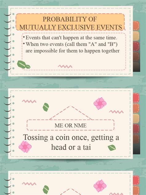 mutually exclusive  probability probability theory