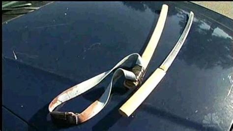 Samurai Sword Police Standoff Naked Man Arrested With Sword UPI