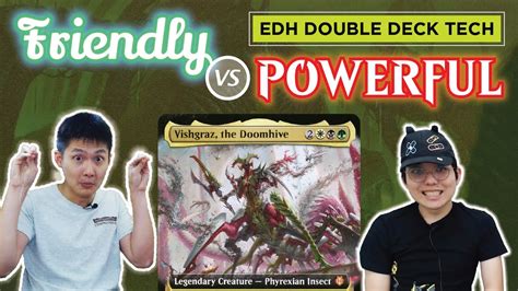 Vishgraz The Doomhive Toxic Double Deck Tech Edh Friendly Vs