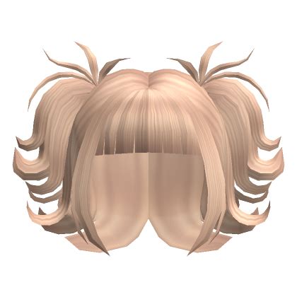 Y2K Swirly Pigtail Hair Blonde Roblox