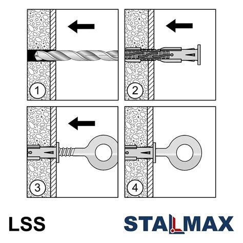 Шуруп петля оцинкованный STALMAX LSS ОЦ 12х120 купить в Snabline