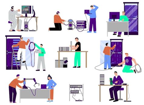 Professionals Informatics Vectors And Illustrations For Free Download