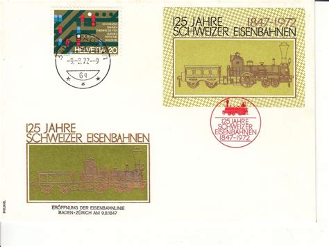 Vignette 125 Jahre Schweizer Eisenbahnen Kaufen Auf Ricardo