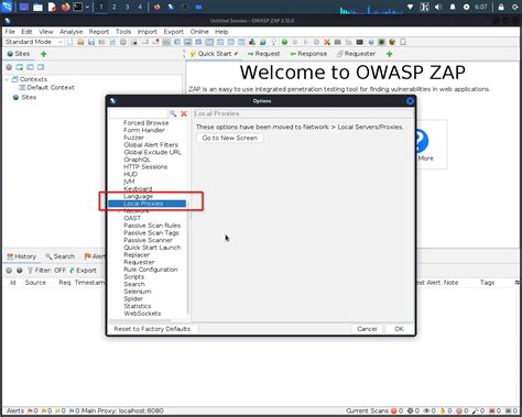 Perform Vulnerability Scan Using Owasp Zap With Setup