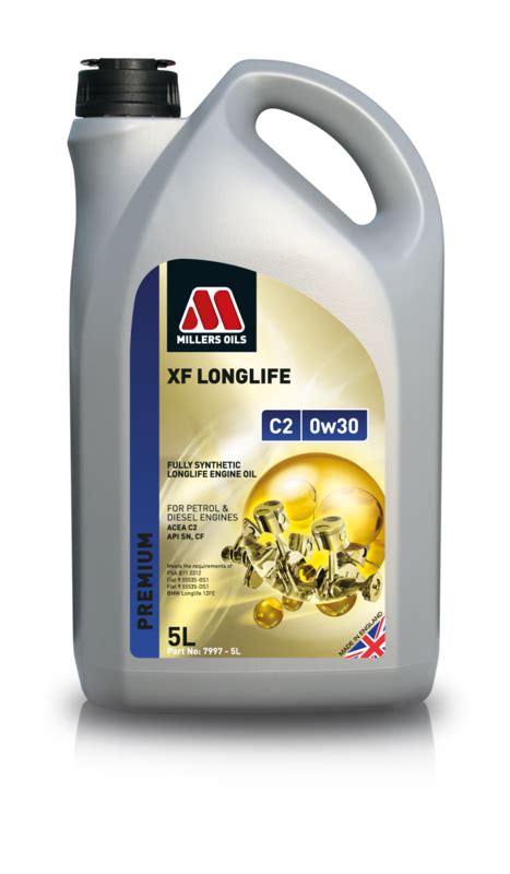 Millers Oils Premium Motorov Oleje Xf Longlife C W Millers Oils